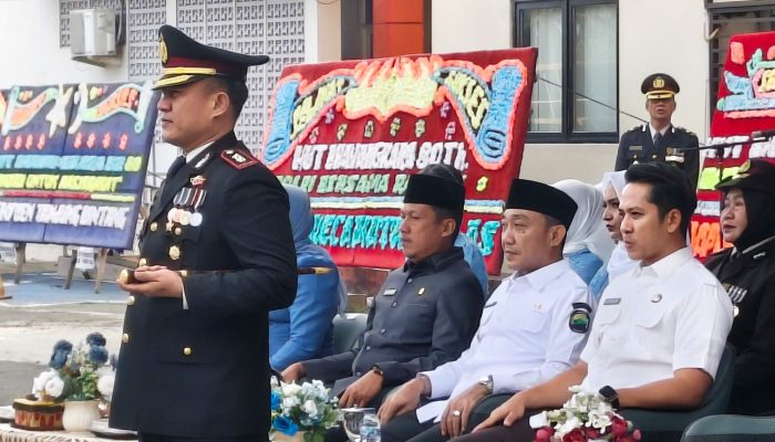 Wakili Ketua DPRD, Farizal Purba Hadiri Peringatan Hari Bhayangkara Ke-80 di Polres Lampung Selatan