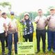 Eva Dwiana Hadiri Senam Bersama dan Aksi Tanam Pohon Bersama Kepala Daerah se-Indonesia