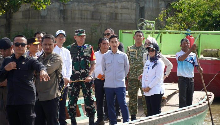 Jembatan Way Bungur Segera Dibangun, Wapres Gibran Tinjau Lokasi di Lampung Timur
