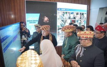 Sekjen Kemendagri Tinjau Inovasi ‘Seribu Wajah’, Pemkot Bandar Lampung Perkuat Transformasi Digital