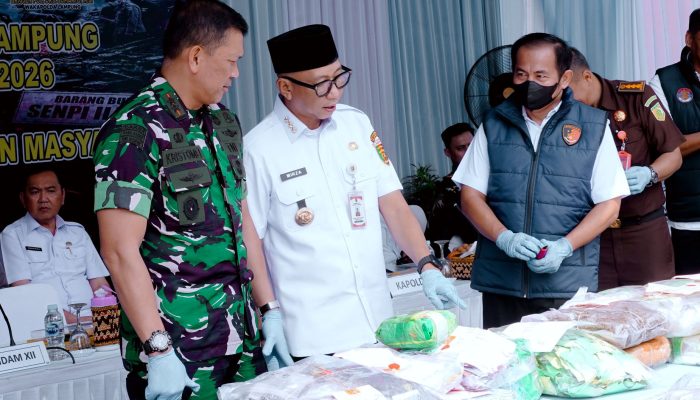 Lampung Musnahkan Barang Bukti Narkotika Rp264 Miliar, Gubernur Perkuat Kolaborasi Berantas Kejahatan