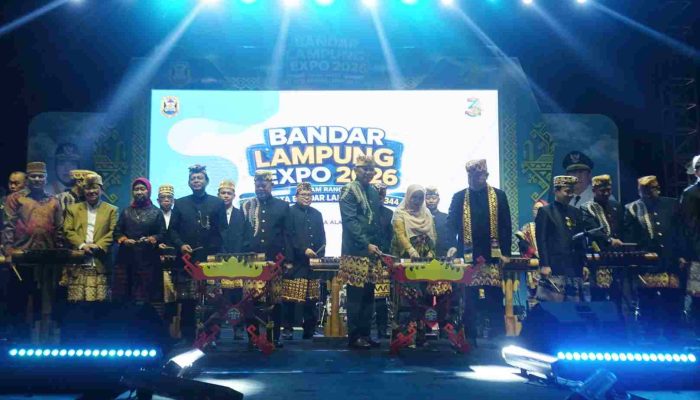 Wali Kota Eva Dwiana Resmi Buka Bandar Lampung Expo 2026
