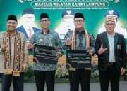 Lantik KAHMI Lampung, Gubernur Mirza Tegaskan Pembangunan Butuh Sinergi Seluruh Elemen