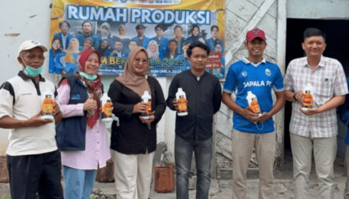 Mahasiswa Unila Ubah Limbah Jadi Sumber Pendapatan, Inovasi Desa Pasar Krui Raih Pengakuan Nasional