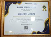 Kelola Anggaran Secara Akuntabel, Unila Sabet Penghargaan UAPPA-W Terbaik III