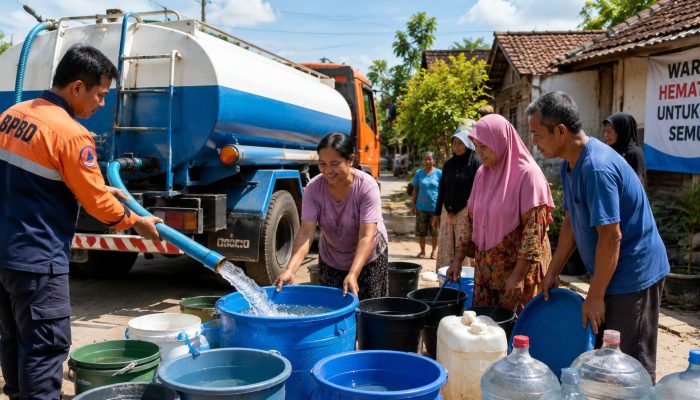 Pemkot Bandar Lampung Pastikan Warga Tak Kesulitan Air Bersih, 200 Ribu Liter Sudah Disalurkan