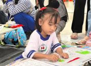 Moka dan SKB Bandar Lampung Kolaborasi Gelar Lomba Mewarnai, Puluhan Anak PAUD Ikut Berkompetisi