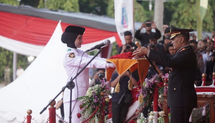 Bendera Diturunkan, Semangat Perjuangan Diteruskan dari Lampung