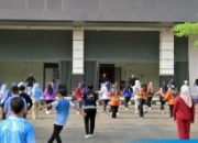Awali Hari dengan Semangat, Ratusan ASN Lampung Selatan Ikuti Senam Bersama