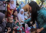 Peduli Generasi Masa Depan, Zita Anjani Sambangi Anak Berisiko Stunting di Sidomulyo