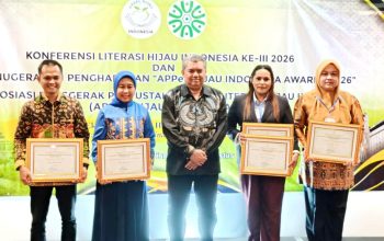 Dua Piala Hijau Dibawa Pulang, Unila Raih Penghargaan Nasional